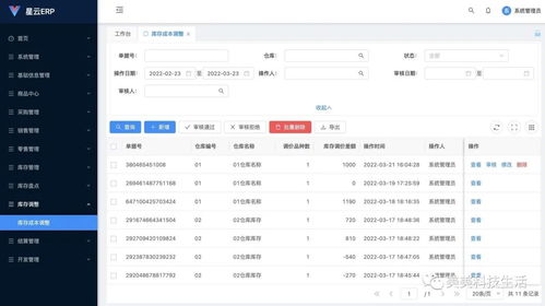 基于springboot vue进销存erp系统